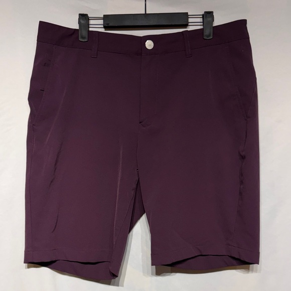 Bonobos Other - Bonobos Justin Rose Highland Tour Shorts Maroon 10” Golf Shorts Size 36
